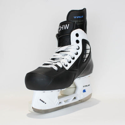 TRUE Player Senior Hockey Skates - Pro Stock - Shift Holder - White Side - "CHW" - Size 7