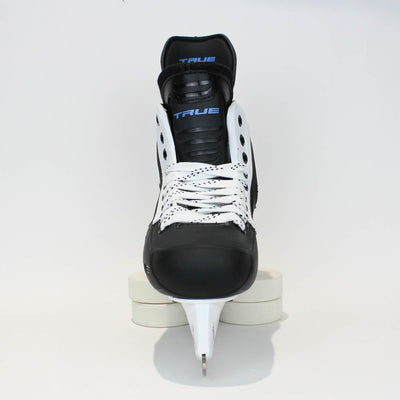 TRUE Player Senior Hockey Skates - Pro Stock - Shift Holder - White Side - Size 8