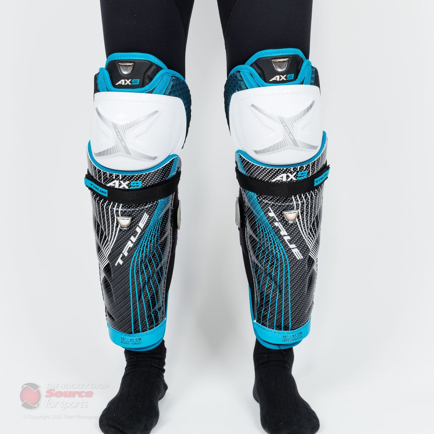 TRUE AX9 Senior Hockey Shin Guards