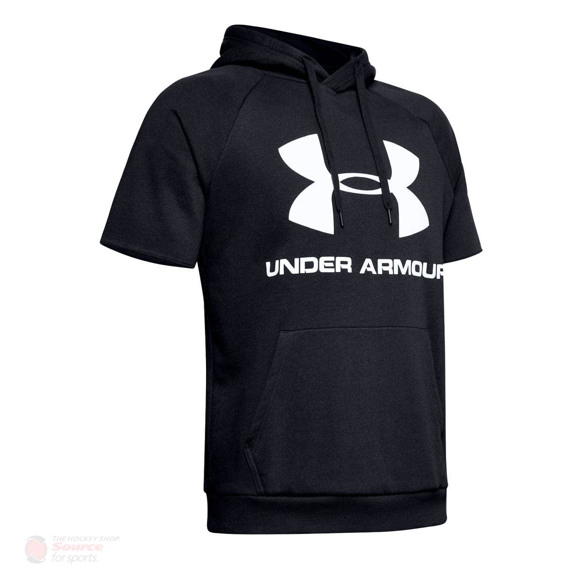 Under Armour Rival Fleece Logo Shortsleeve Pullover Mens Hoody