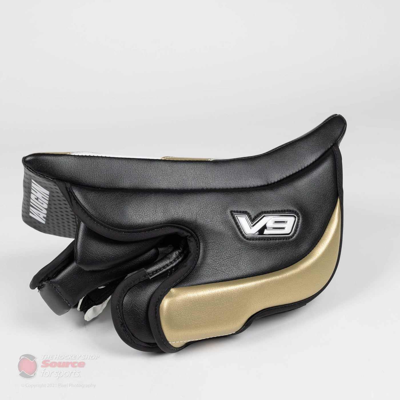 Vaughn Velocity V9 Pro Carbon Senior Goalie Blocker - Pulse Graphic