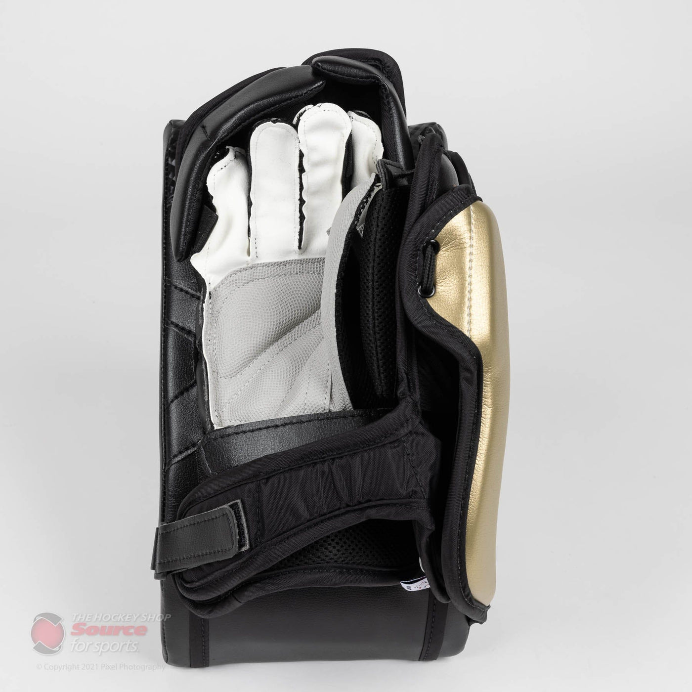 Vaughn Velocity V9 Pro Carbon Senior Goalie Blocker - Pulse Graphic