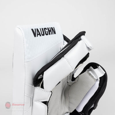 Vaughn Velocity V9 Pro Carbon Senior Goalie Blocker - Vintage Graphic