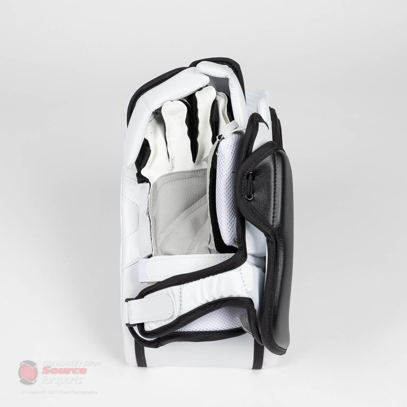 Vaughn Velocity V9 Pro Carbon Senior Goalie Blocker - Vintage Graphic