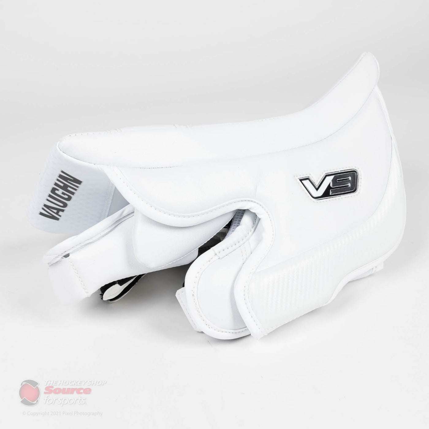Vaughn Velocity V9 Pro Carbon Senior Goalie Blocker - Vintage Graphic