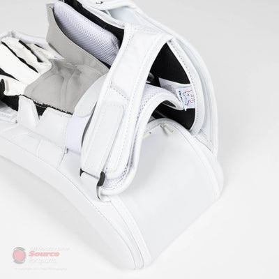 Vaughn Velocity V9 Pro Carbon Senior Goalie Blocker - Vintage Graphic