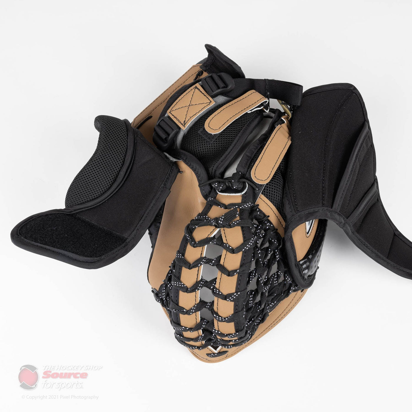 Vaughn Velocity V9 Pro Carbon Senior Goalie Catcher - Vintage Graphic