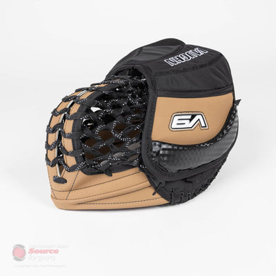 Vaughn Velocity V9 Pro Carbon Senior Goalie Catcher - Vintage Graphic