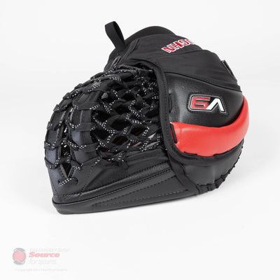 Vaughn Velocity V9 XP Pro Carbon Senior Goalie Catcher - Swirl Graphic