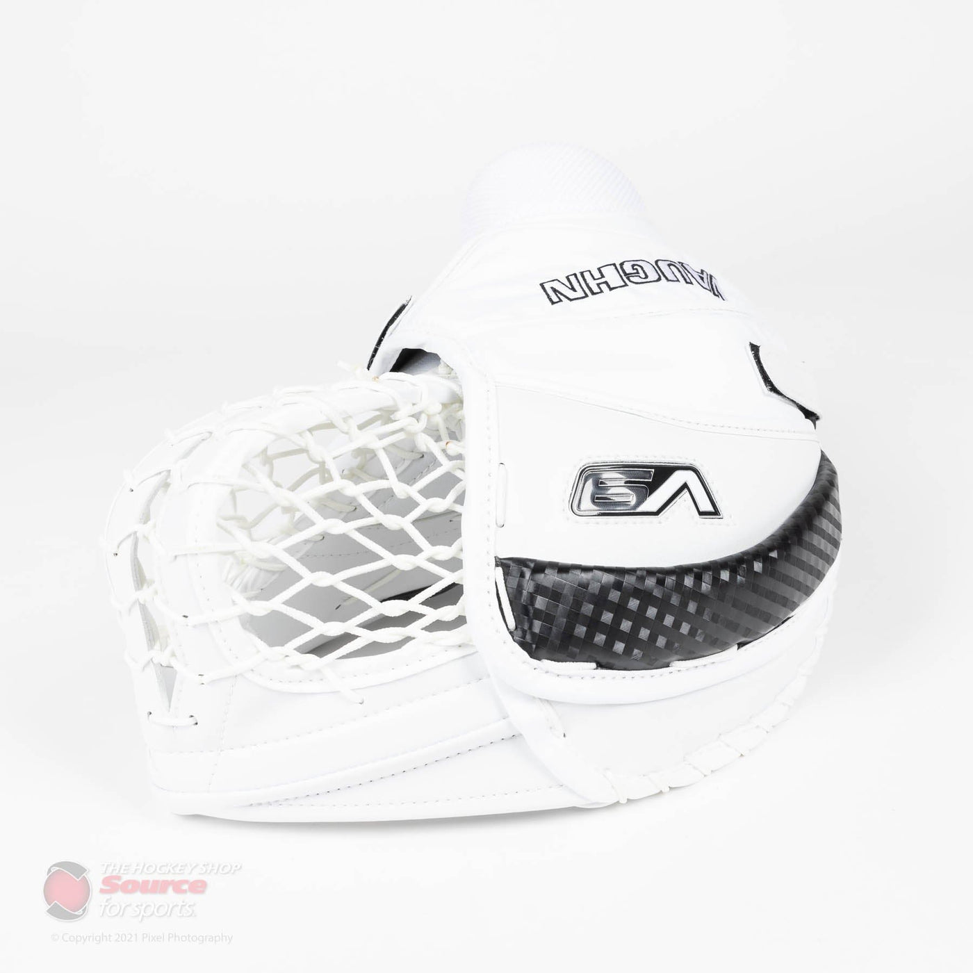 Vaughn Velocity V9 XP Pro Carbon Senior Goalie Catcher - Swirl Graphic