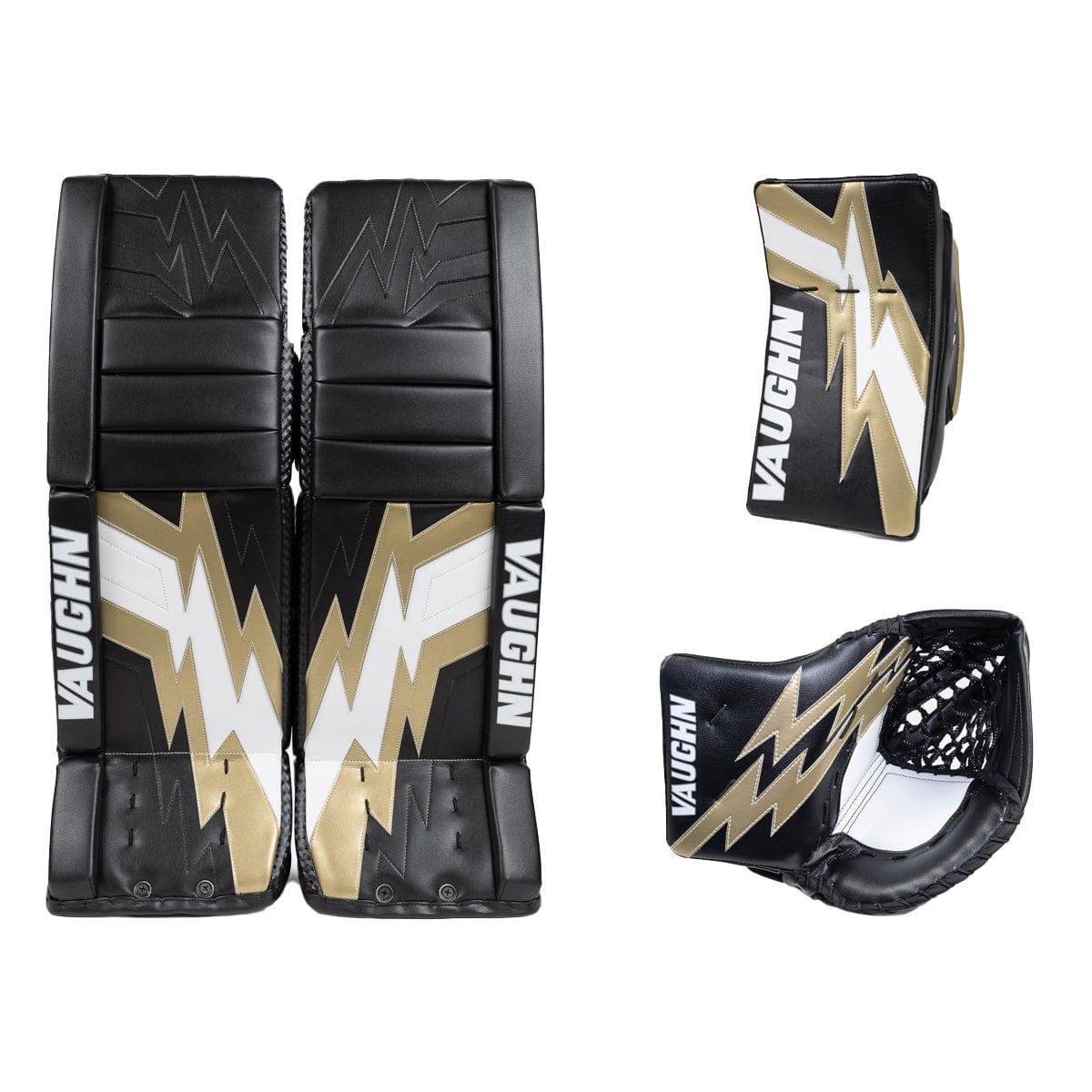 Vaughn Velocity V9 Pro Carbon Senior Goalie Full Set - Vegas Pulse Graphic