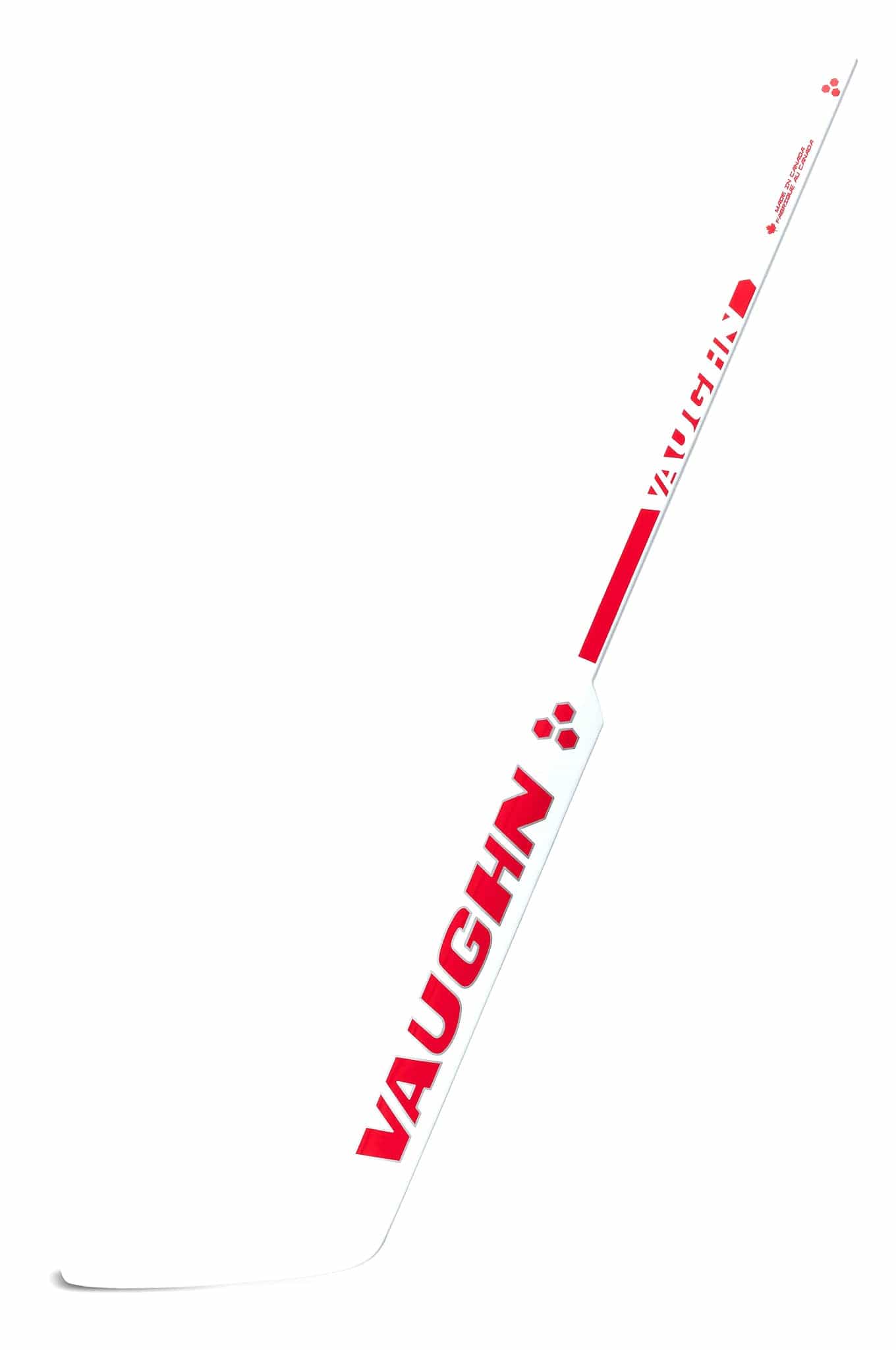 Vaughn Velocity VE8 - Pro Stock Goalie Pads - Full Set (Red/White) –  HockeyStickMan Canada