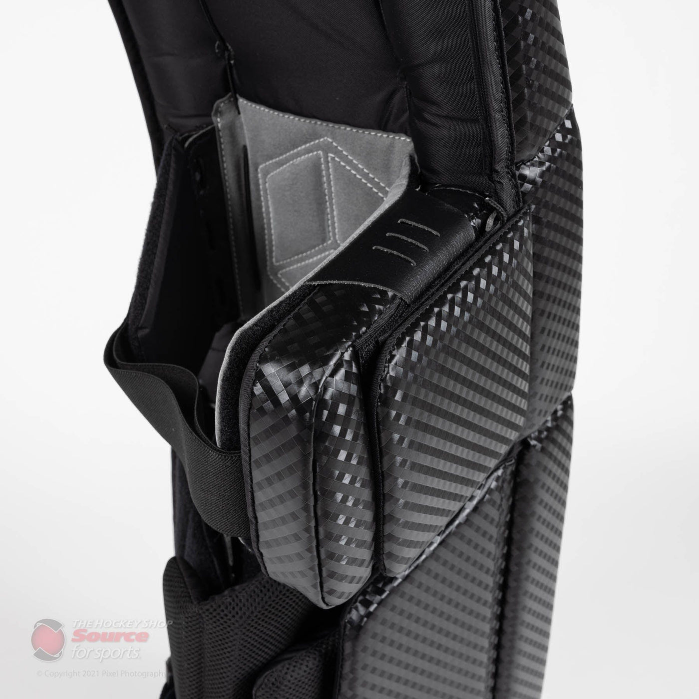 Vaughn Velocity V9 Pro Carbon Senior Goalie Leg Pads - Swirl Graphic