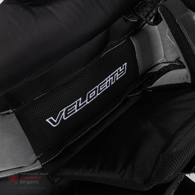 Vaughn Velocity V9 Pro Carbon Senior Goalie Leg Pads - Swirl Graphic