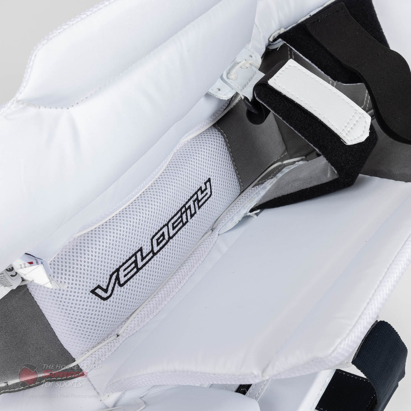 Vaughn Velocity V9 Pro Carbon Senior Goalie Leg Pads - Swirl Graphic