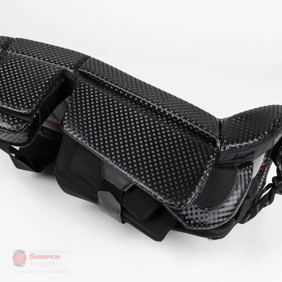 Vaughn Velocity V9 Pro Carbon Senior Goalie Leg Pads - Swirl Graphic