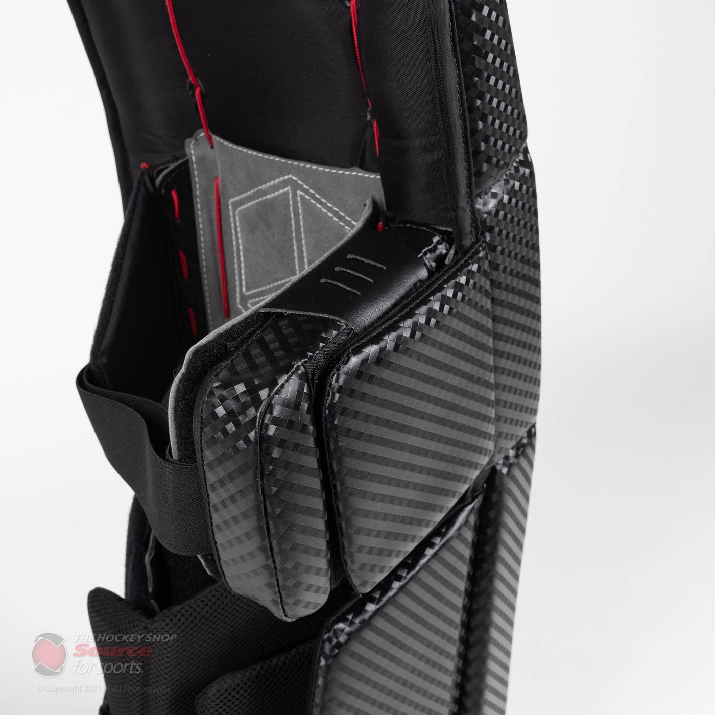 Vaughn Velocity V9 Pro Carbon Senior Goalie Leg Pads - Swirl Graphic