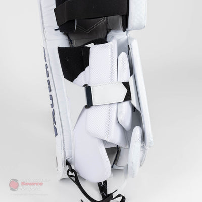 Vaughn Velocity V9 Pro Carbon Senior Goalie Leg Pads - Swirl Graphic