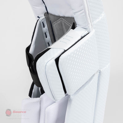 Vaughn Velocity V9 Pro Carbon Senior Goalie Leg Pads - Swirl Graphic