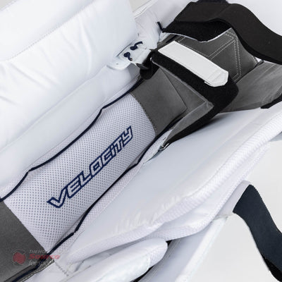 Vaughn Velocity V9 Pro Carbon Senior Goalie Leg Pads - Swirl Graphic