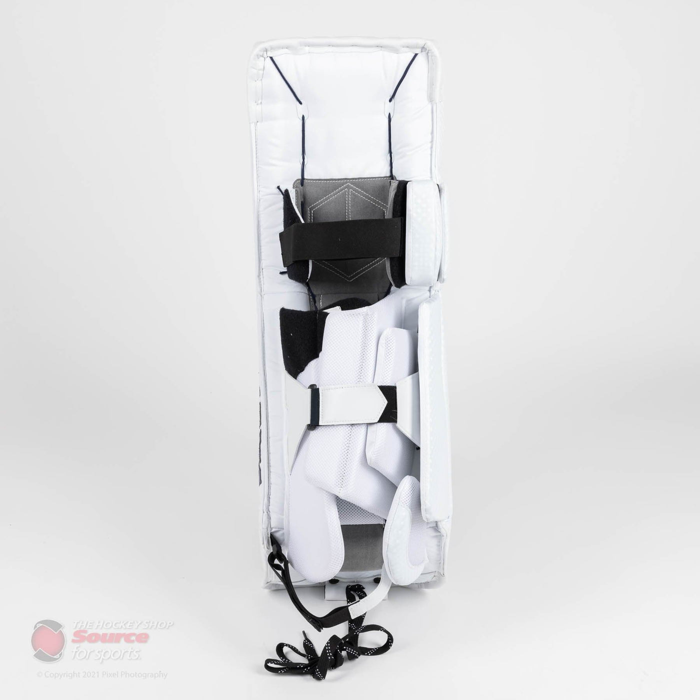 Vaughn Velocity V9 Pro Carbon Senior Goalie Leg Pads - Swirl Graphic