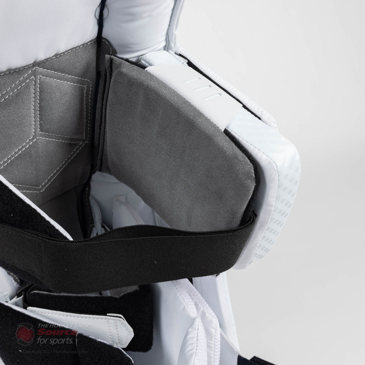 Vaughn Velocity V9 Pro Carbon Senior Goalie Leg Pads - Swirl Graphic