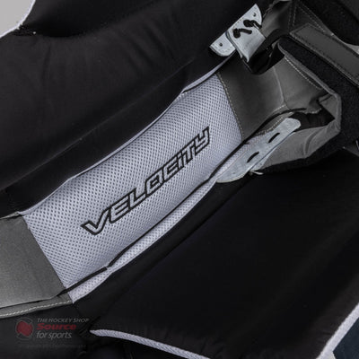 Vaughn Velocity V9 Pro Carbon Senior Goalie Leg Pads - Vintage Graphic