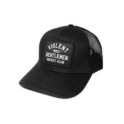 Violent Gentlemen Loyalty Trucker Snapback Hat - Black - The Hockey Shop Source For Sports
