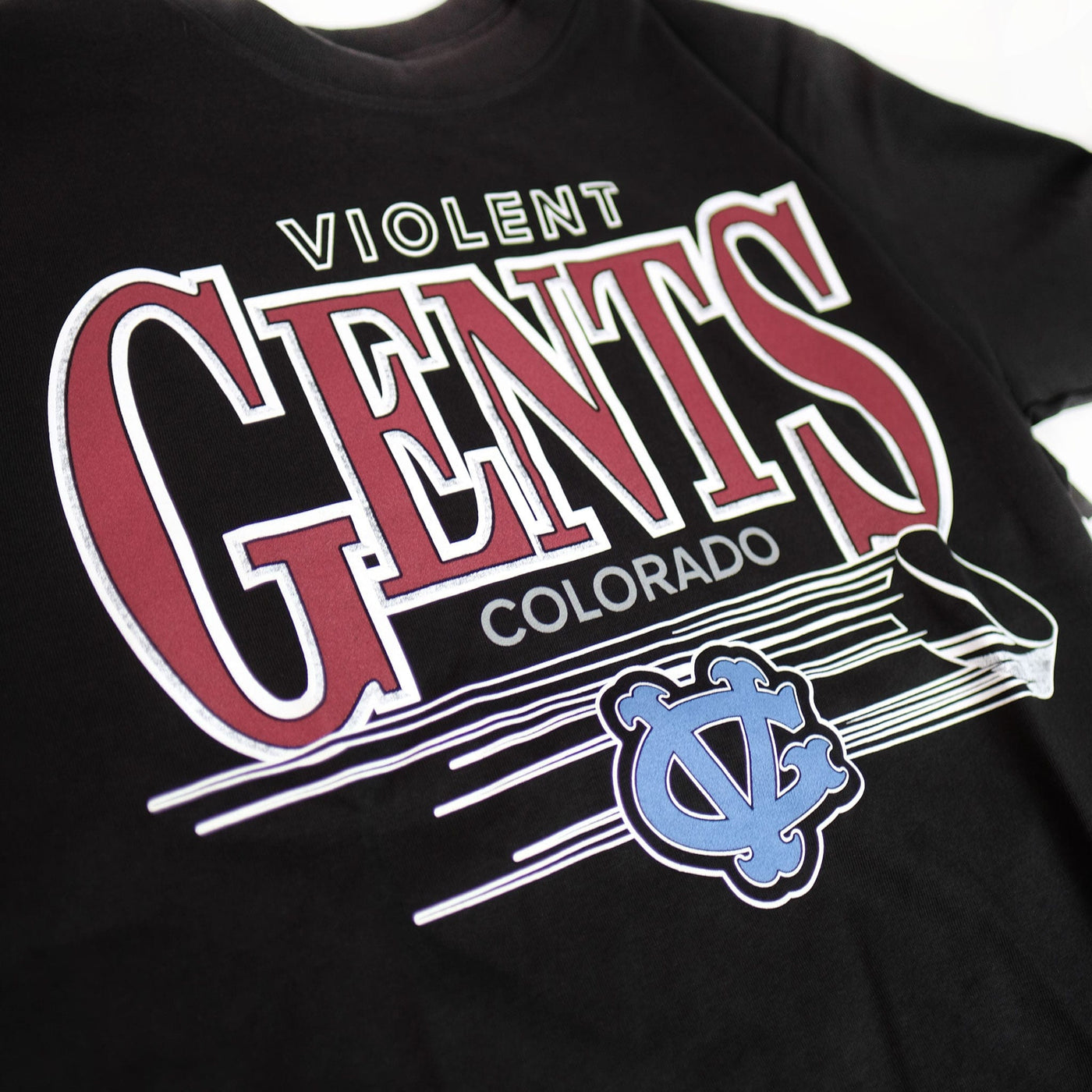 Violent Gentlemen Retro Series Shortsleeve Shirt - Colorado - The Hockey Shop Source For Sports