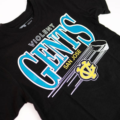 Violent Gentlemen Retro Series Shortsleeve Shirt - San Jose - The Hockey Shop Source For Sports