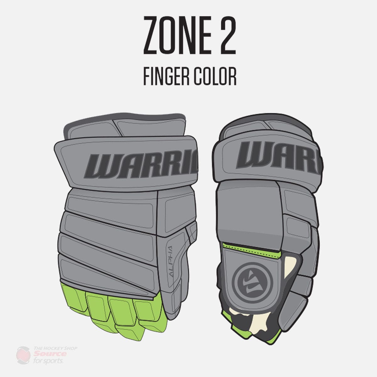 Warrior Alpha Pro Plus Custom Hockey Gloves