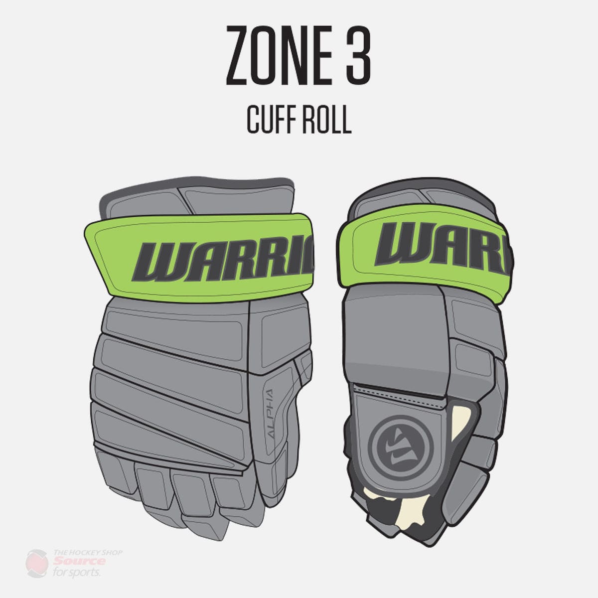 Warrior Alpha Pro Plus Custom Hockey Gloves