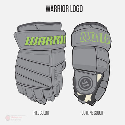 Warrior Alpha Pro Plus Custom Hockey Gloves