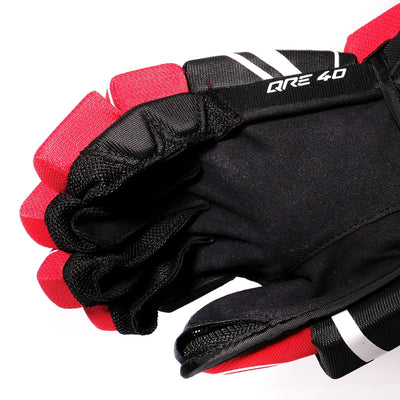 Warrior Covert QRE 40 Junior Hockey Gloves - The Hockey Shop Source For Sports