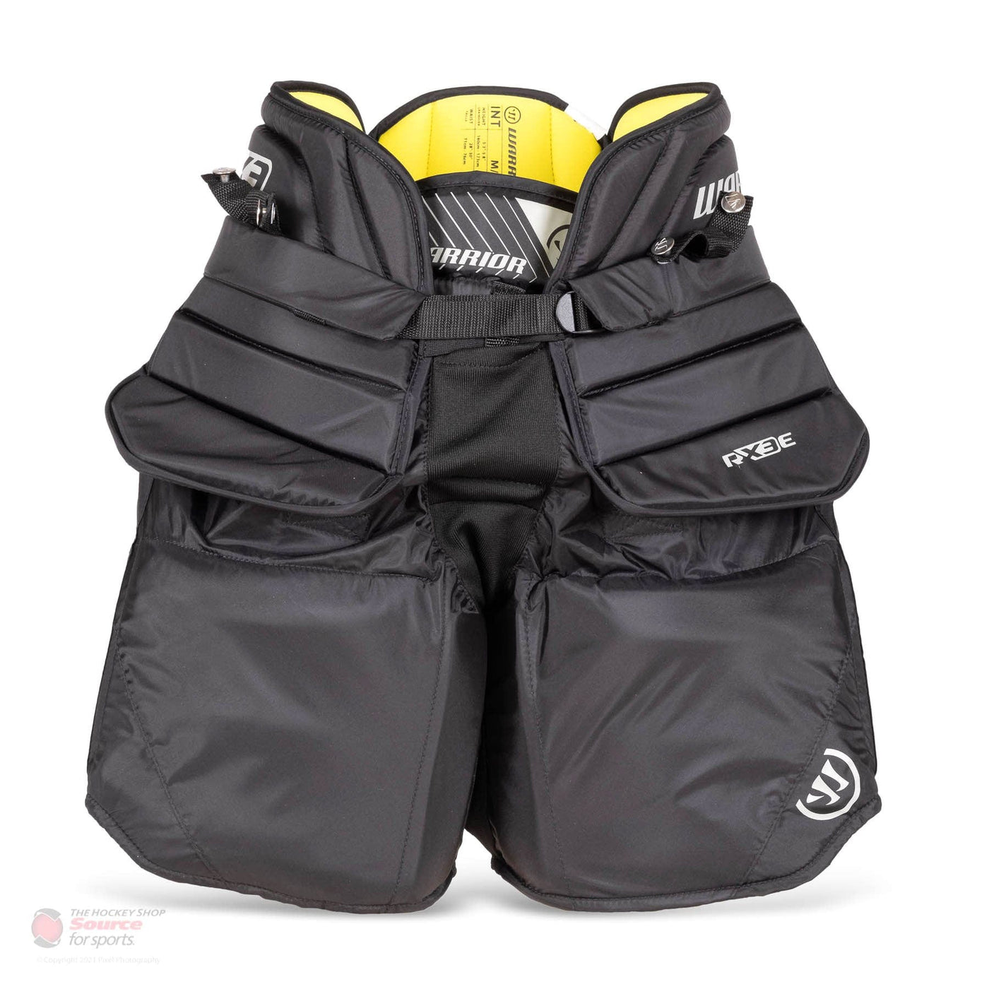 Warrior Goalie Pants Warrior Ritual X3 E Junior Goalie Pants Black / L/XL - TheHockeyShop