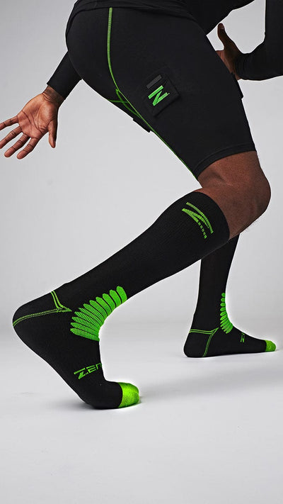 Zenkai Compression Lace Bite Skate Sock